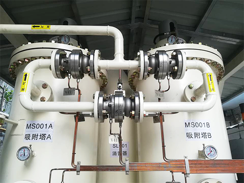 瑞氣BGPN39-100帶頂棚制氮機調(diào)試成功